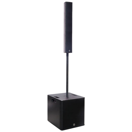 Topp Pro SOHO V8 PLUS + S15 Professional 2800 Watt Active Column PA System with Integrated DSP