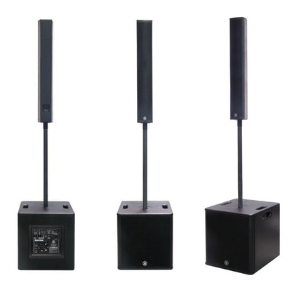 Topp Pro SOHO V8 PLUS + S15 Professional 2800 Watt Active Column PA System with Integrated DSP