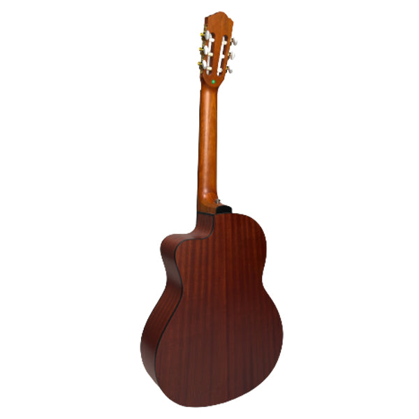 Groovy GV39 39 Inch Cutaway Spruce Top Classical Guitar with Nylon Strings