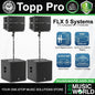 Topp Pro FLX 5 120 Watt 5 Inch 2 Way Passive Line Array Loudspeaker