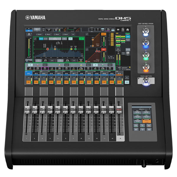 Yamaha DM5C 48 Channel Portable Digital Mixer with Touchscreen and Bluetooth