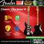 Squier by Fender Classic Vibe Bass VI Electric Guitar With Laurel Fingerboard - Black