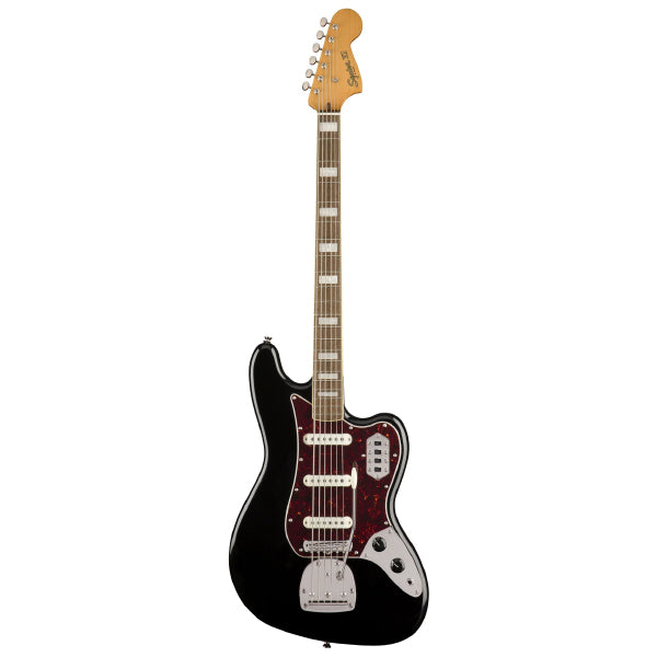 Squier by Fender Classic Vibe Bass VI Electric Guitar With Laurel Fingerboard - Black
