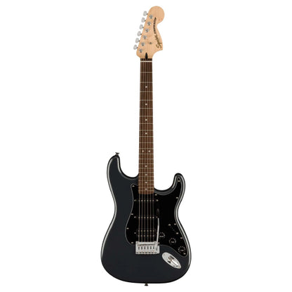 Squier Affinity Series HSS Stratocaster Guitar Pack with Frontman 15G Combo Amplifier - Charcoal Frost Metallic
