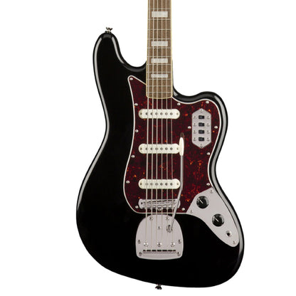 Squier by Fender Classic Vibe Bass VI Electric Guitar With Laurel Fingerboard - Black