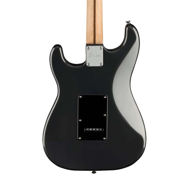 Squier Affinity Series HSS Stratocaster Guitar Pack with Frontman 15G Combo Amplifier - Charcoal Frost Metallic