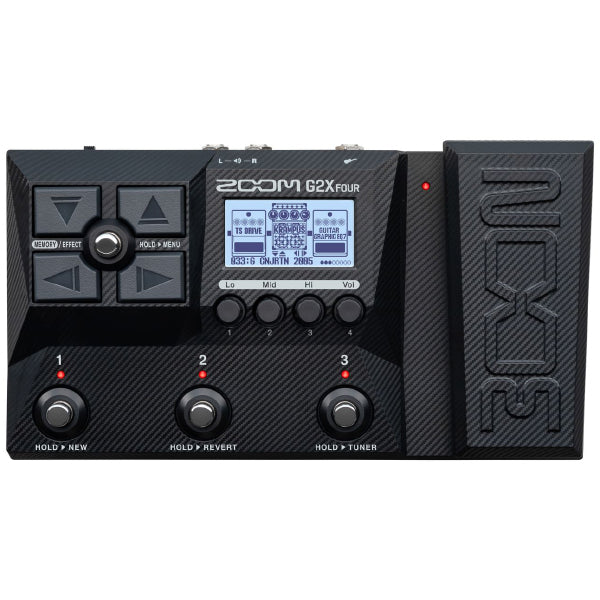 Zoom G2X Four Multi Effects Processor Pedal Guitar Stompbox With Expression Pedal