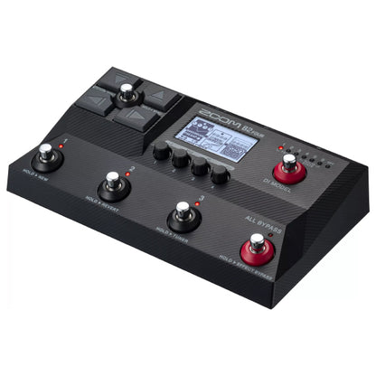 Zoom B2 Four Bass Multi Effects Processor Pedal Amp Emulator Guitar Pedal
