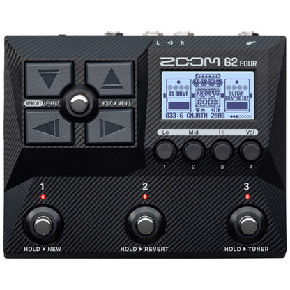 Zoom G2 Four Multi Effects Processor Guitar Pedal and Amp Emulator