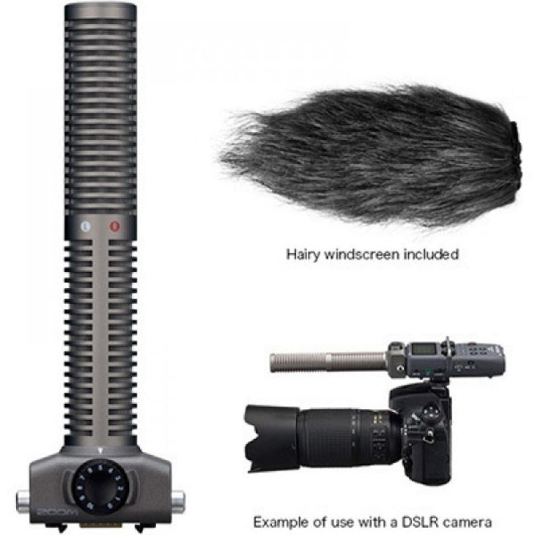 Zoom SSH-6 Mid Side Stereo Shotgun Microphone Capsule for Handy Recorder (SSH6)