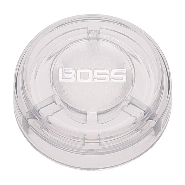 Boss FSC-10 Transparent Polycarbonate Topper Footswitch Cap with Logo - 10 Pieces (FSC10)