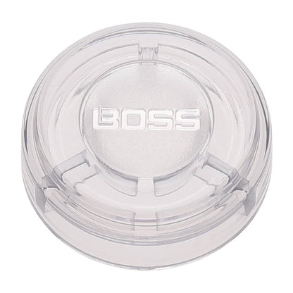 Boss FSC-10 Transparent Polycarbonate Topper Footswitch Cap with Logo - 10 Pieces (FSC10)