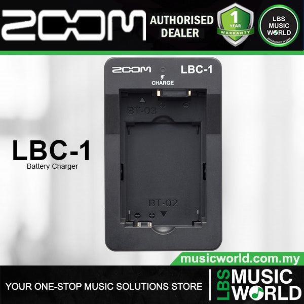 Zoom LBC-1 Li Ion Battery Charger For Zoom BT 02 and BT 03 Batteries (LBC1)