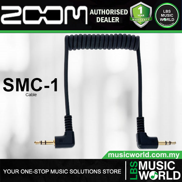 Zoom SMC-1 Stereo Mini Cable For DSLR (SMC1)