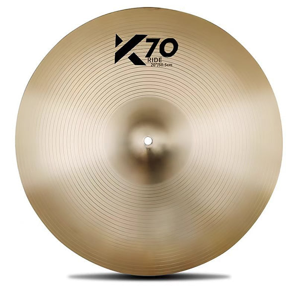 BSL K70 5 Pieces Alloy Cymbal Set 14" Hi-hat 16"18"Crash 20" Ride