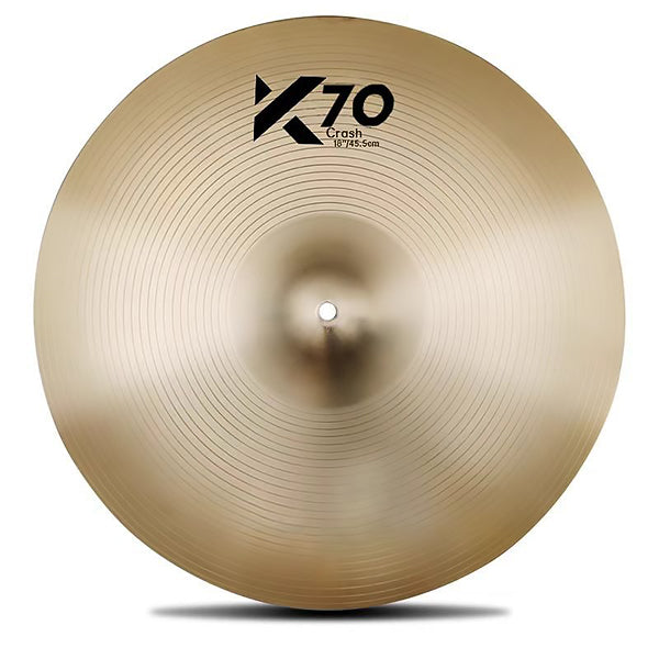 BSL K70 5 Pieces Alloy Cymbal Set 14" Hi-hat 16"18"Crash 20" Ride