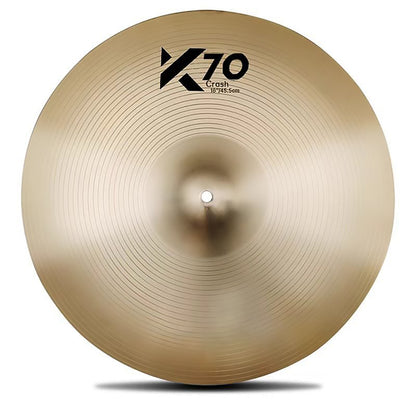 BSL K70 5 Pieces Alloy Cymbal Set 14" Hi-hat 16"18"Crash 20" Ride