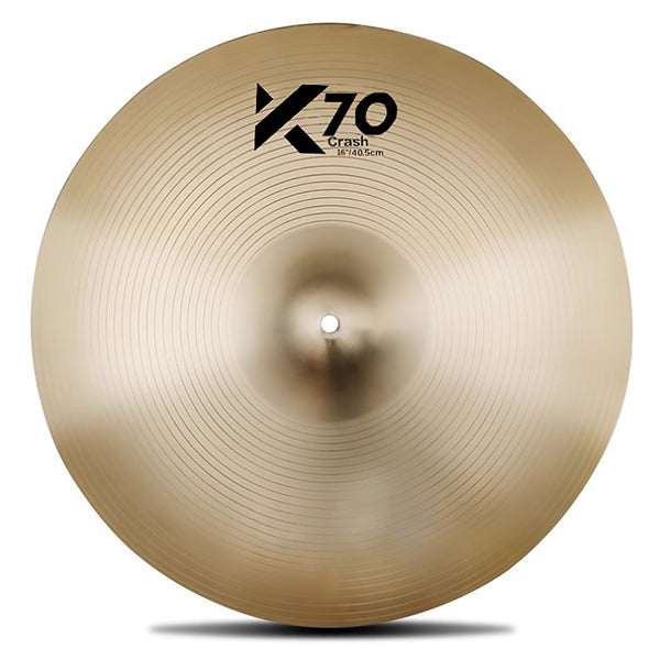 BSL K70 5 Pieces Alloy Cymbal Set 14" Hi-hat 16"18"Crash 20" Ride