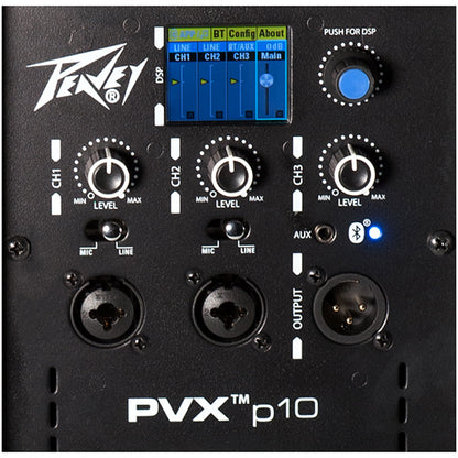 PEAVEY PVXp Series Powered Loudspeaker with DSP and Bluetooth (PVXp10 PVXp12 PVXp15)