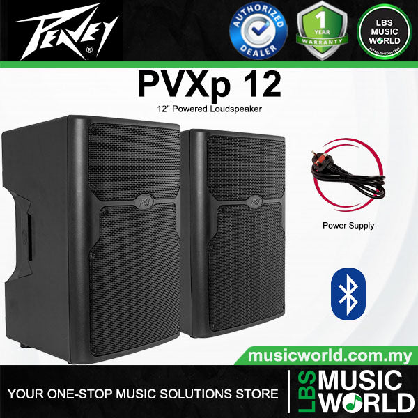 PEAVEY PVXp Series Powered Loudspeaker with DSP and Bluetooth (PVXp10 PVXp12 PVXp15)