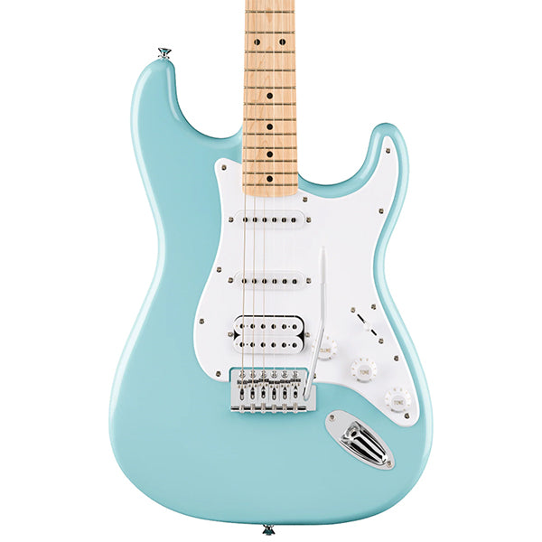 Squier By Fender FSR Sonic Stratocaster HSS Electric Guitar Maple Fretboard with Tremolo