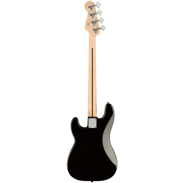 Squier by Fender 4 String Affinity Series PJ Bass Guitar Pack Maple Fretboard with 15W Amplifier - Black