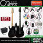 ZTA EST2 Solidbody Stratocaster Electric Guitar Package with Amplifier and Tremolo