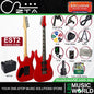 ZTA EST2 Solidbody Stratocaster Electric Guitar Package with Amplifier and Tremolo
