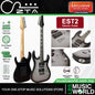 ZTA EST2 Solidbody Stratocaster Electric Guitar Package with Amplifier and Tremolo