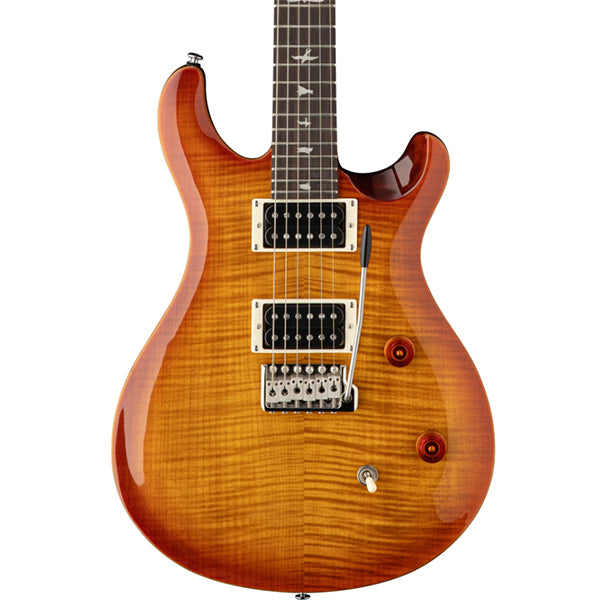 PRS SE CE24 CE44VS Solidbody Electric Guitar with HH Pickup and Tremolo - Vintage Sunburst
