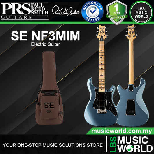 PRS SE NF3 Series Electric Guitar with SSS Pickup and Gig Bag (NF3MIM NF3RWP)