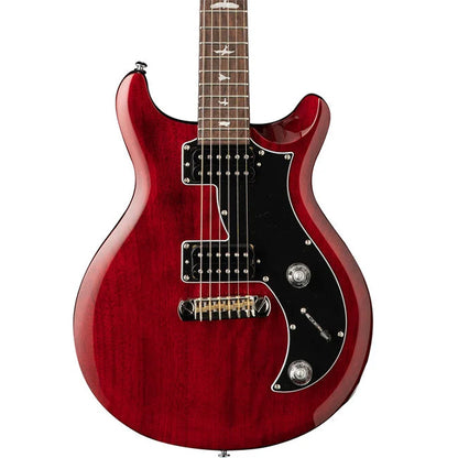 PRS SE Mira MIVC Solidbody Electric Guitar with HH Pickup and Gig Bag - Vintage Cherry