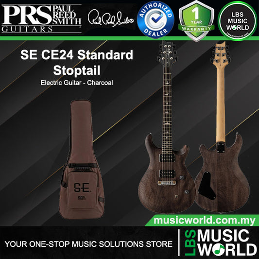 PRS SE CE24 Standard Stoptail Solidbody Electric Guitar with HH Pickup and Gig Bag