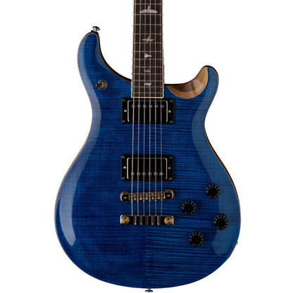 PRS SE McCarty 594 M522FE Solidbody Electric Guitar with HH Pickup and Gig Bag - Faded Blue