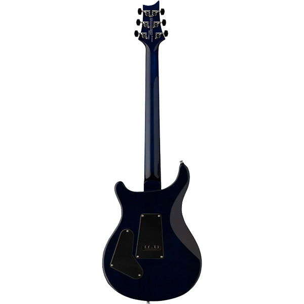 PRS SE Standard 24-08 Mahogany Solidbody Electric Guitar with HH Pickup and Gig Bag - Translucent Blue