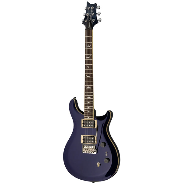 PRS SE Standard 24-08 Mahogany Solidbody Electric Guitar with HH Pickup and Gig Bag - Translucent Blue