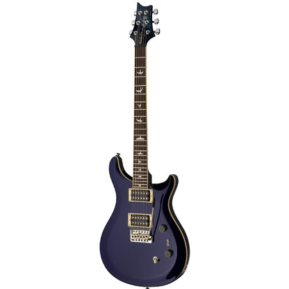 PRS SE Standard 24-08 Mahogany Solidbody Electric Guitar with HH Pickup and Gig Bag - Translucent Blue