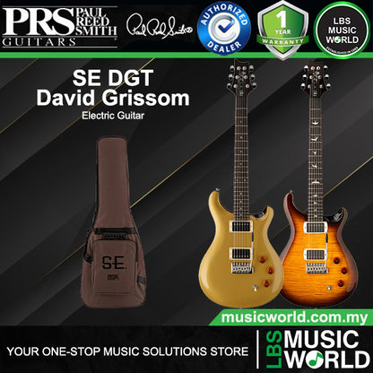 PRS SE DGT David Grissom Signature Solidbody Electric Guitar with HH Pickup and Tremolo