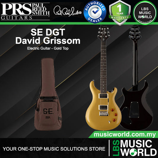 PRS SE DGT David Grissom Signature Solidbody Electric Guitar with HH Pickup and Tremolo