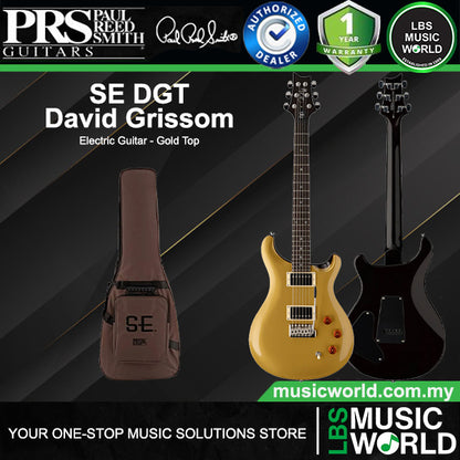 PRS SE DGT David Grissom Signature Solidbody Electric Guitar with HH Pickup and Tremolo