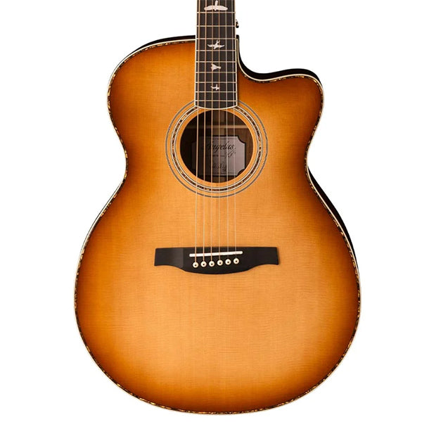 PRS SE A40E Angelus Hollow Body Acoustic Electric Guitar with Hardcase - Tobacco Sunburst