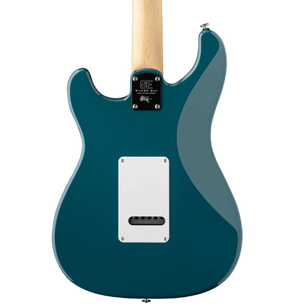 PRS SE Silver Sky Maple Solidbody Electric Guitar with SSS Pickup and Tremolo - Nylon Blue