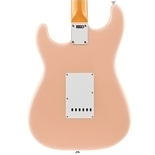 Fender Li Ronghao SolidBody Stratocaster Limited Edition with HSS Pickup and Hardcase  - Aged Shell Pink