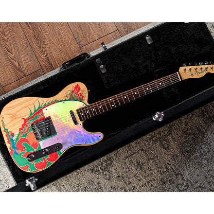 Fender Jimmy Page Dragon Telecaster Solidbody Electric Guitar with SS Pickup and Hardcase - Natural