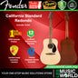 Fender California Standard Redondo Spruce Top Dreadnought Acoustic Guitar with Black Pickguard