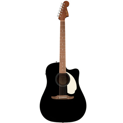 Fender California Standard Redondo CE Dreadnought Acoustic Electric Guitar with Ivory Pickguard