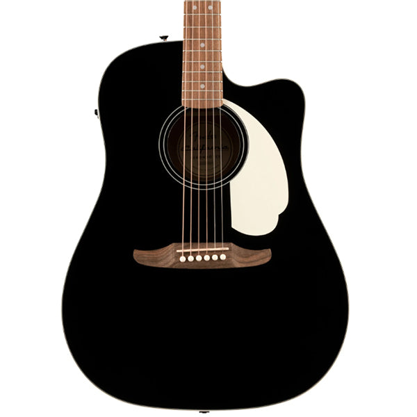 Fender California Standard Redondo CE Dreadnought Acoustic Electric Guitar with Ivory Pickguard