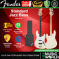 Fender Standard Jazz Bass 4 String SS Pickup with Rosewood Fretboard - Arctic White