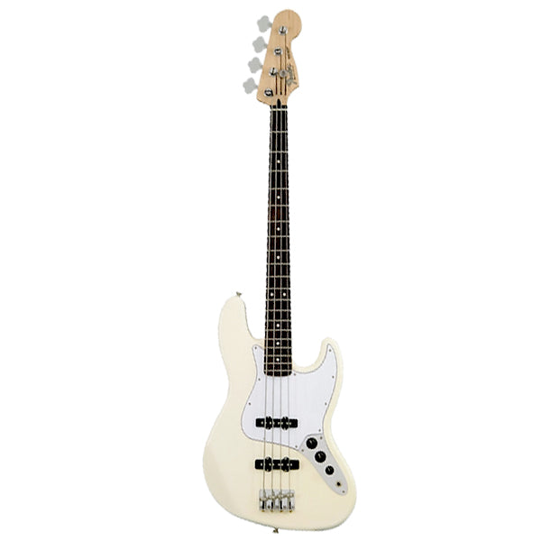 Fender Standard Jazz Bass 4 String SS Pickup with Rosewood Fretboard - Arctic White