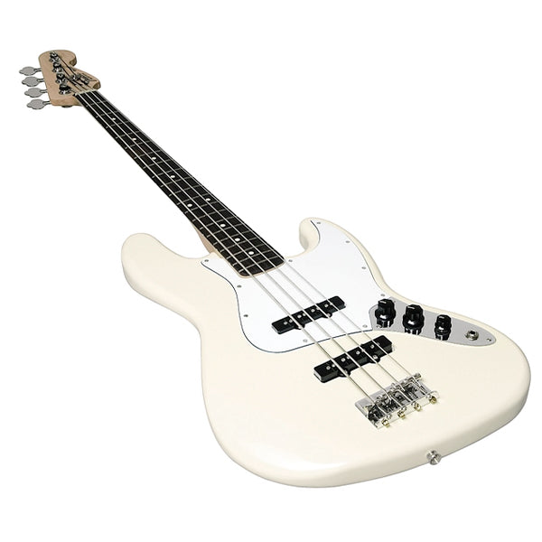 Fender Standard Jazz Bass 4 String SS Pickup with Rosewood Fretboard - Arctic White